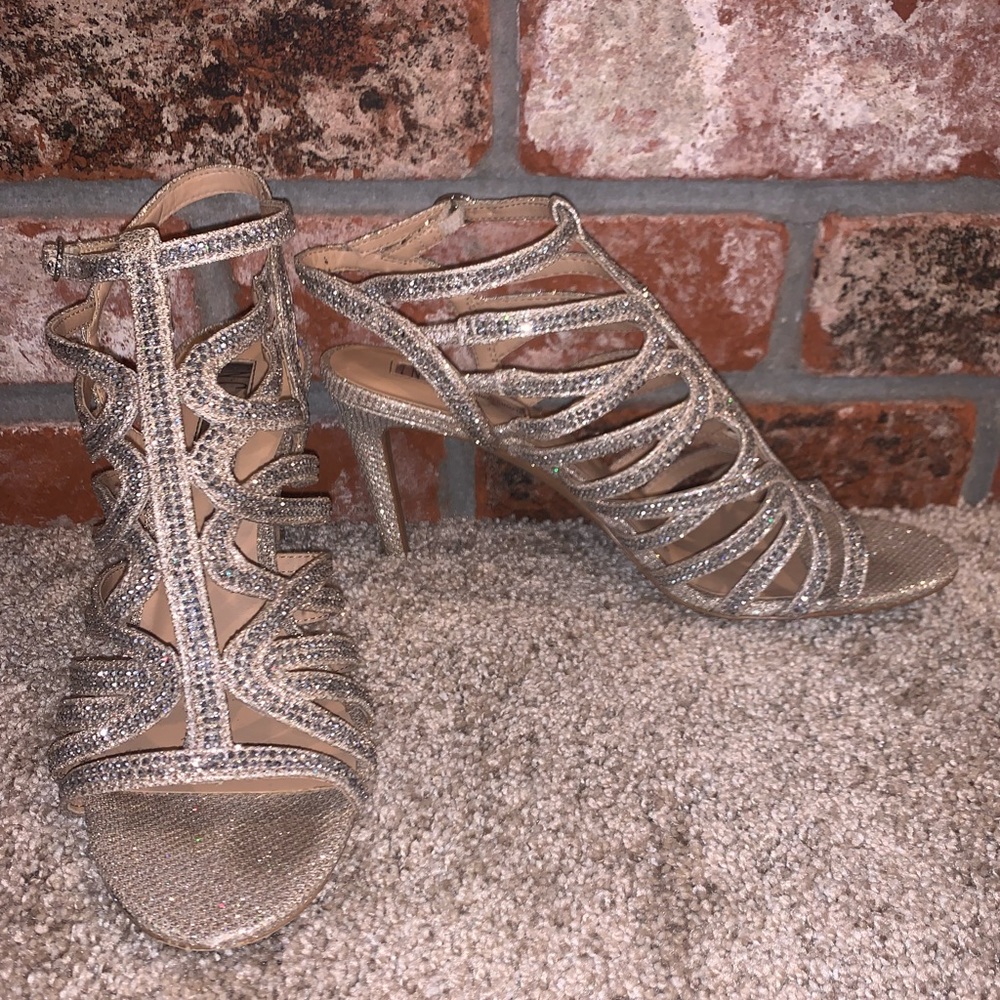 INC International Concepts Gawdie Caged Sandals